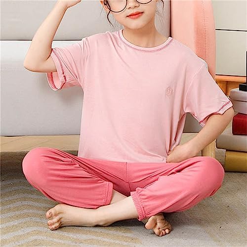 Summer Baby Boys Girls Outfit Set Necks Pants Soft and Warm