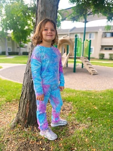 Arshiner Girls Tie-Dye Outfits Set