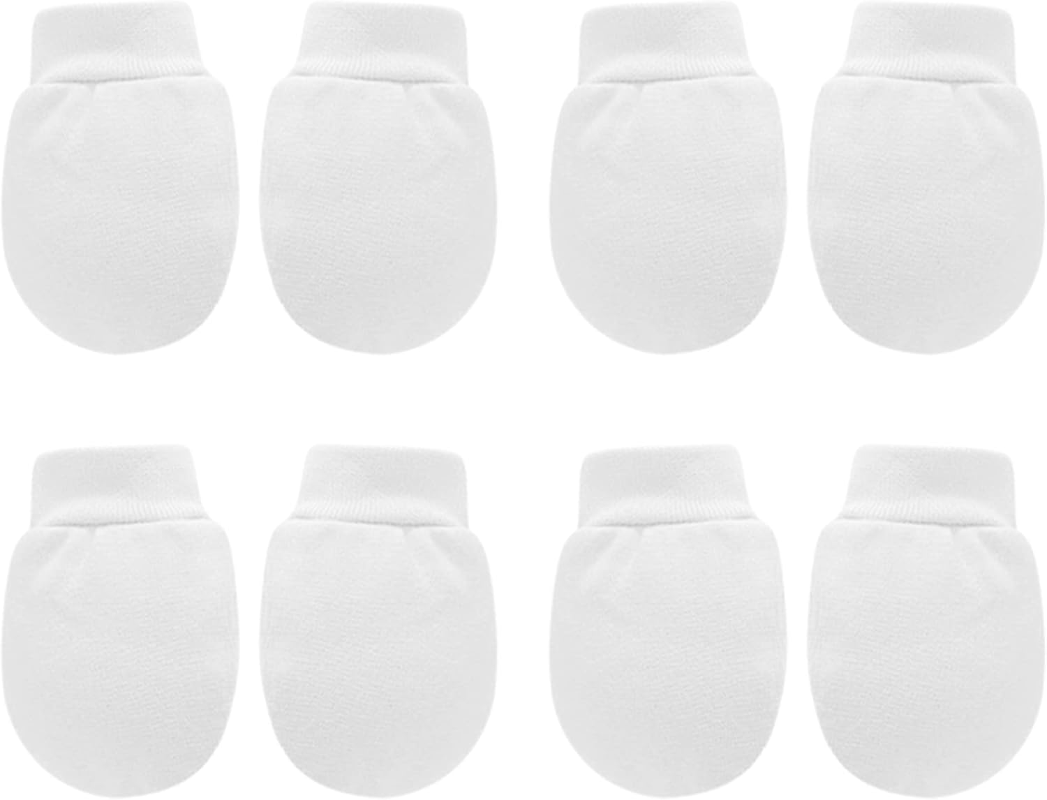 Newborn Baby Cotton Mittens Soft Breathable No Scratch Gloves for Infants