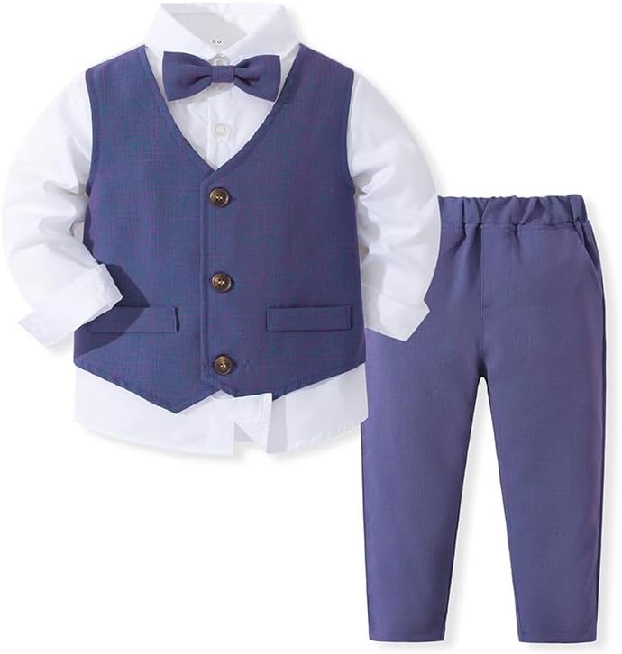 Baby Boys Fake 3-Piece Gentleman Set
