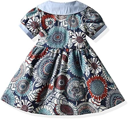 Baby Girl Brother Matching Outfits Floral Dress Shorts
