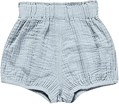 EISHOW 3PC Cotton Linen Shorts for Babies