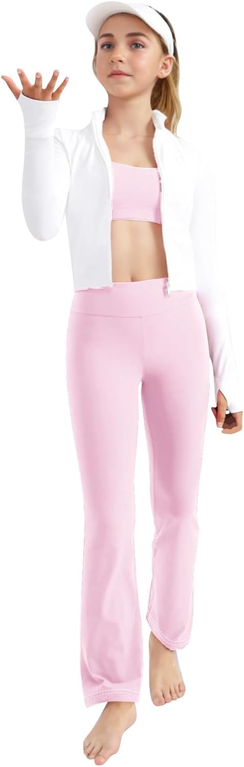 Chic Flared Surprise Trendy Girls Leggings