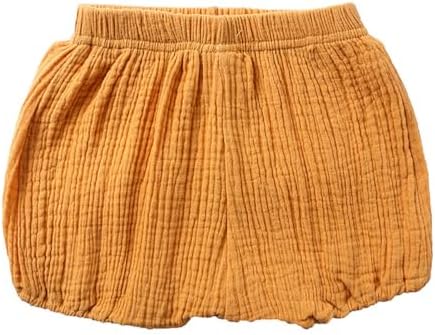 RUKOSU Baby Unisex Cotton Linen Shorts