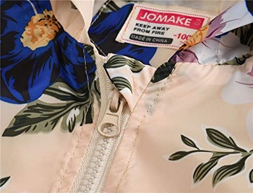 Cute Floral Hoodie Jacket for Girls - Winter Essentials