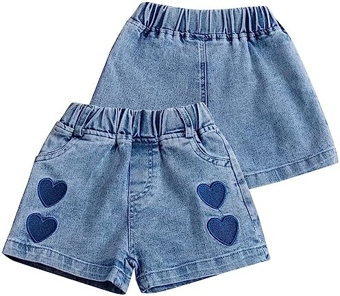Cute Denim Shorts for Toddler Girls