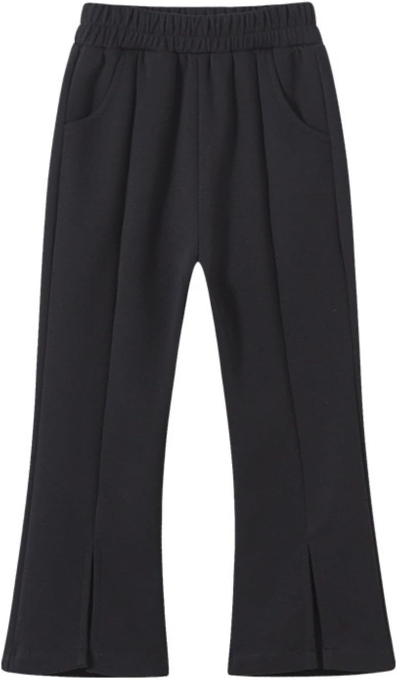 Comfortable Flared sweatpants with elastic waist and wide legs