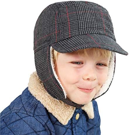 Keepersheep Baby Boy Ushanka Earflap Winter Cap