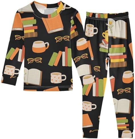 WIFIU Comfortable Pajama Set for Boys Long Sleeve Sleepwear 18M-8Y