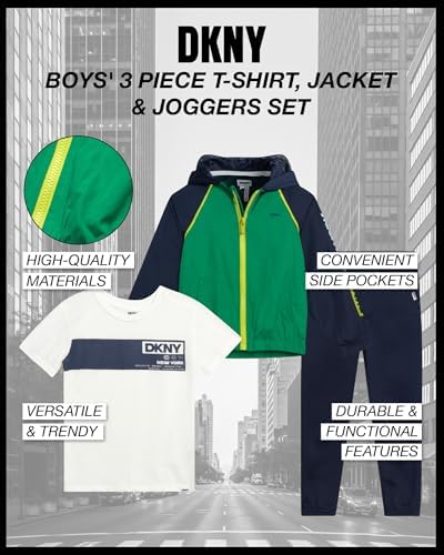 DKNY Boys Active Outfit Set