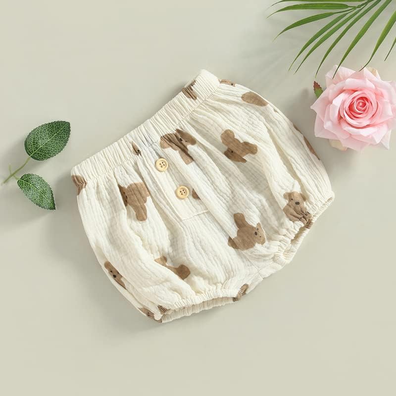 Cotton Linen Diaper Cover for Newborn Kids