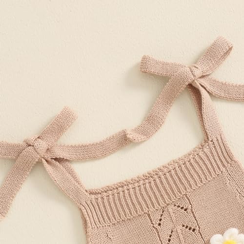 Adorable Toddler Girl Fall Outfit Knit Camisole Shorts Set