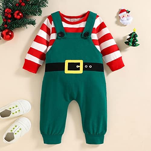 Comfortable Baby Outfit for Dropsbaby Boys Girls Christmas Fall and Spring