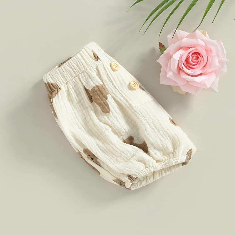 Cotton Linen Diaper Cover for Newborn Kids