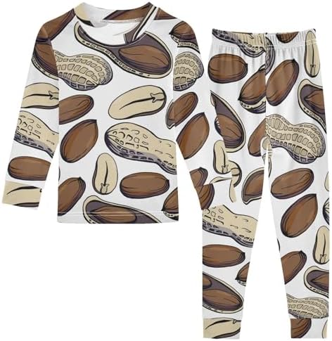 WIFIU Soft Cotton Pajama Set for Kids 18M-8Y 1