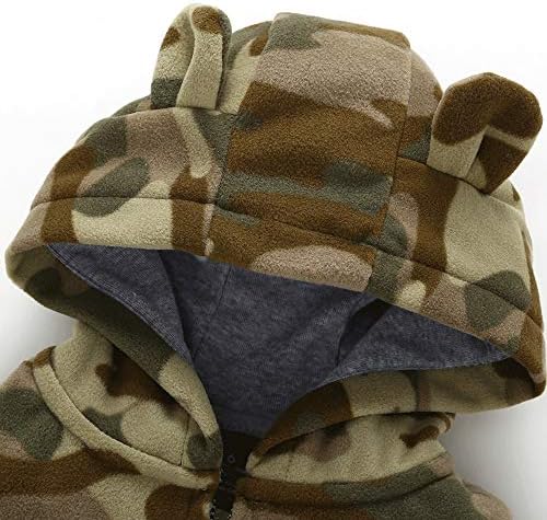 Meufam Baby Boys camouflage romper set Adorable Warm