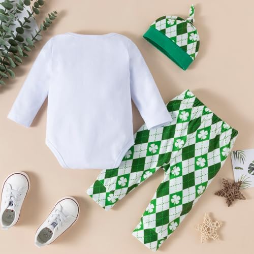 Baby Boy My 1st St Patricks Day Romper Set