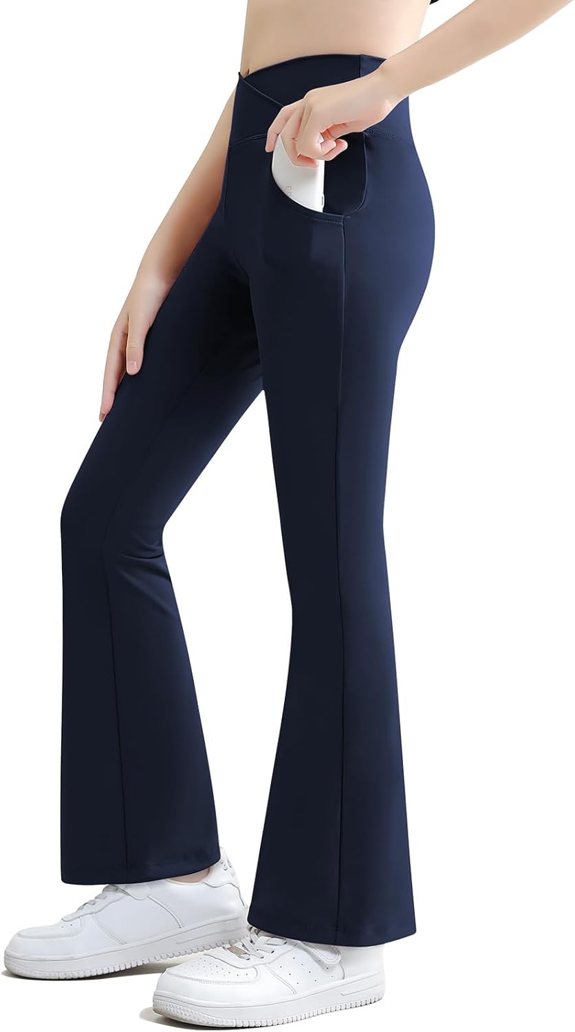 Adarl Girls Flare Yoga Pants
