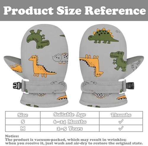 Thickened Waterproof Gloves for Babies - Stay Warm Comfortable