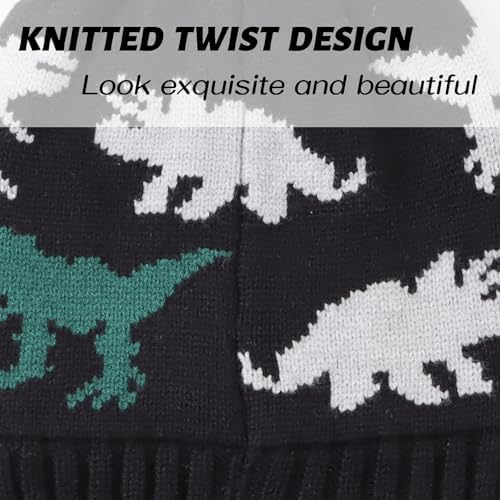 Winter Baby Knitted Hat Scarf for Kids