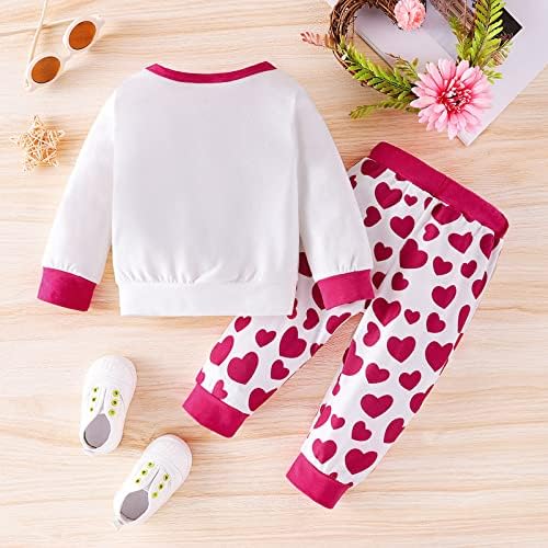 Cute Valentines Day Toddler Outfit with Heart-Shaped Collar