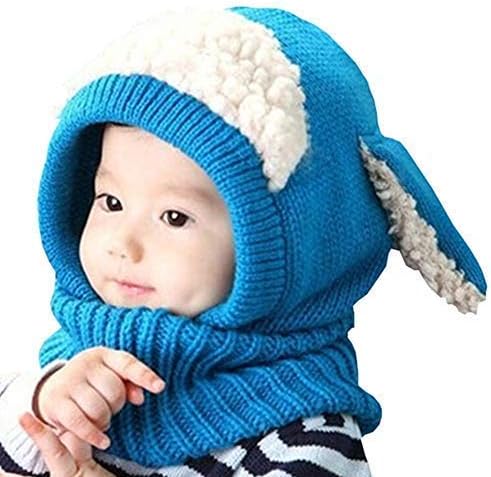 Winter Earflap Hood Warm Skull Cap for Kids