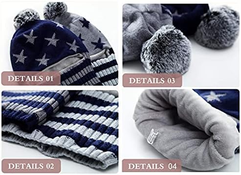 ZWA Winter Thermal Hats for Kids