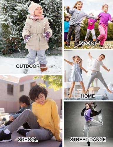 Warm Cozy Fleece Joggers for Kids