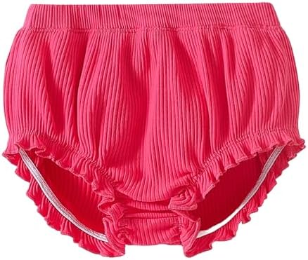 Perfect Summer Cuts for Baby Girls 3-Pack Bloomers with Ruffle Design