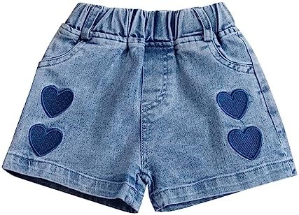 Cute Denim Shorts for Toddler Girls