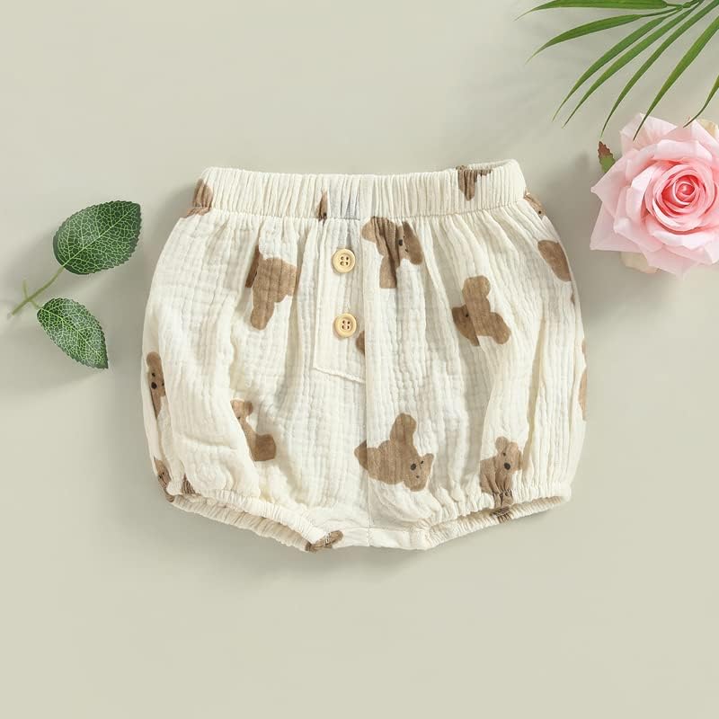 Cotton Linen Diaper Cover for Newborn Kids