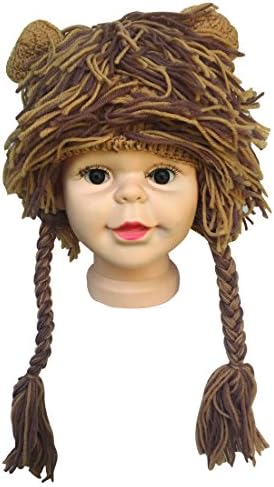Kafeimali Kids Winter Lion Beanie - Christmas Gift