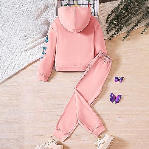 Cozy Jr Girl-Hoodie Set