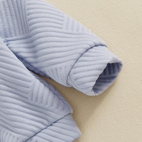 Infant Boy Long Sleeve Lapel Pullover Jogger Set