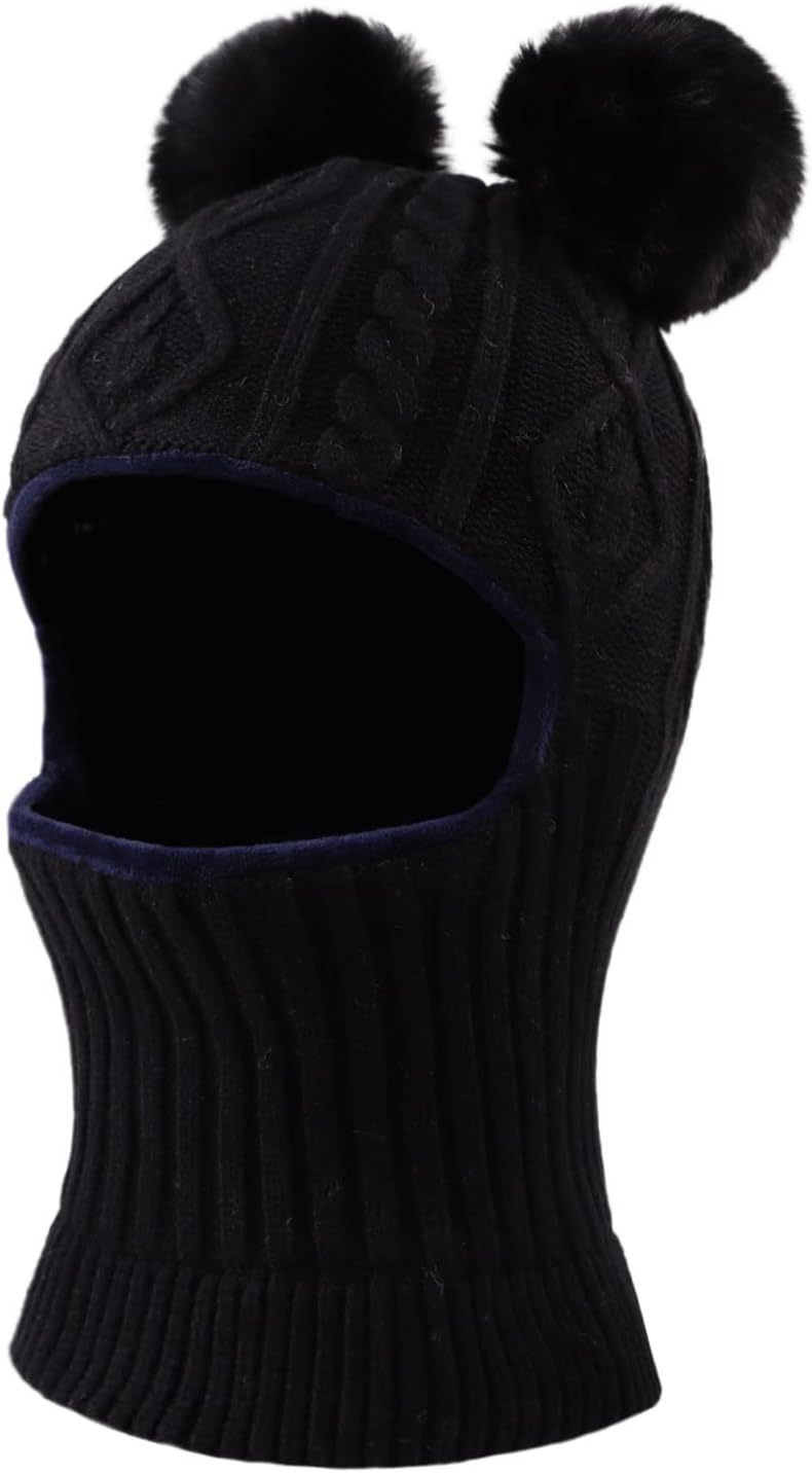 JANGANNSA Winter Baby Beanie with Pompom