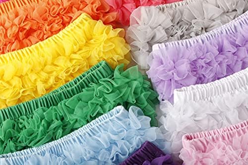 HDLEXD Baby Girls Ruffle Lace Bloomers Elastic Cotton Tutu Briefs