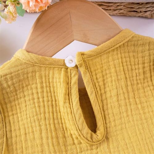 Cute Toddler Girl Crop Top Shorts Set
