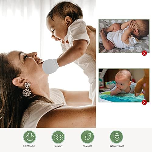 Newborn Baby Cotton Mittens Soft Breathable No Scratch Gloves for Infants