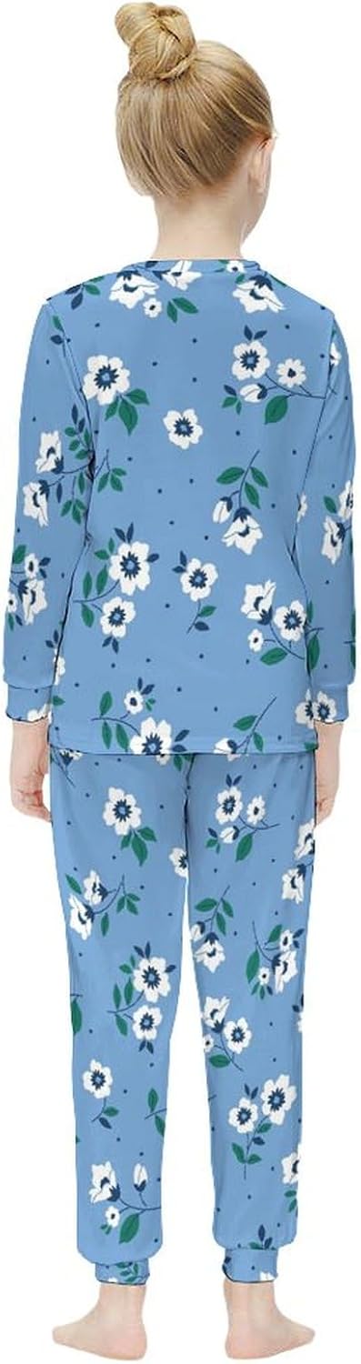 Soft Comfortable Watercolor Floral Pajama Set