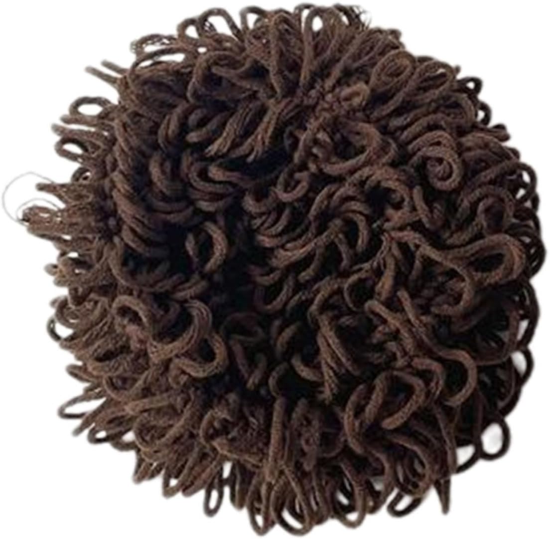Cute Knitted Wig Hat for Boys and Girls