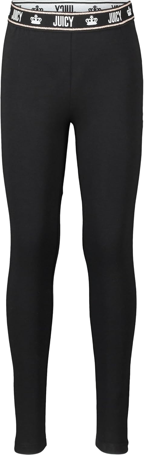 Juicy Couture Girls Leggings Stretch Pants with Logo