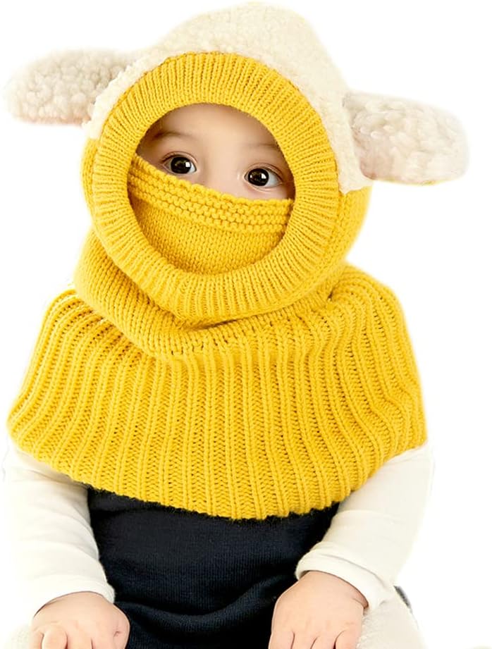 ZWA Ending Rabbit Ears Kids Winter Hat