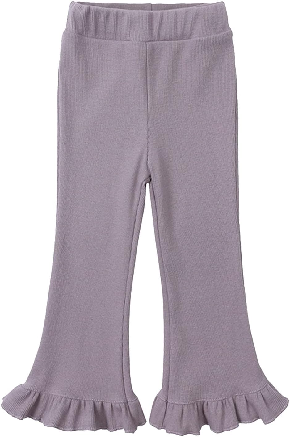 Flared Slim Ruffle Bell Bottoms