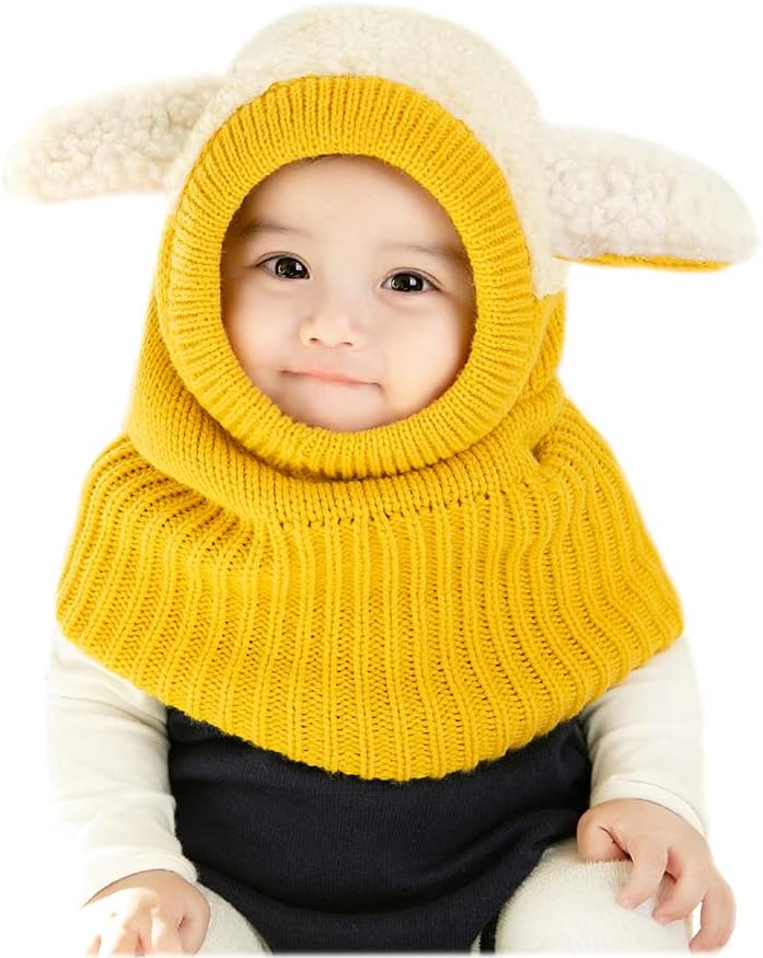 ZWA Ending Rabbit Ears Kids Winter Hat