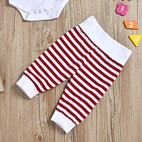 Charming Christmas Letter Print Romper for Babies Soft Cozy