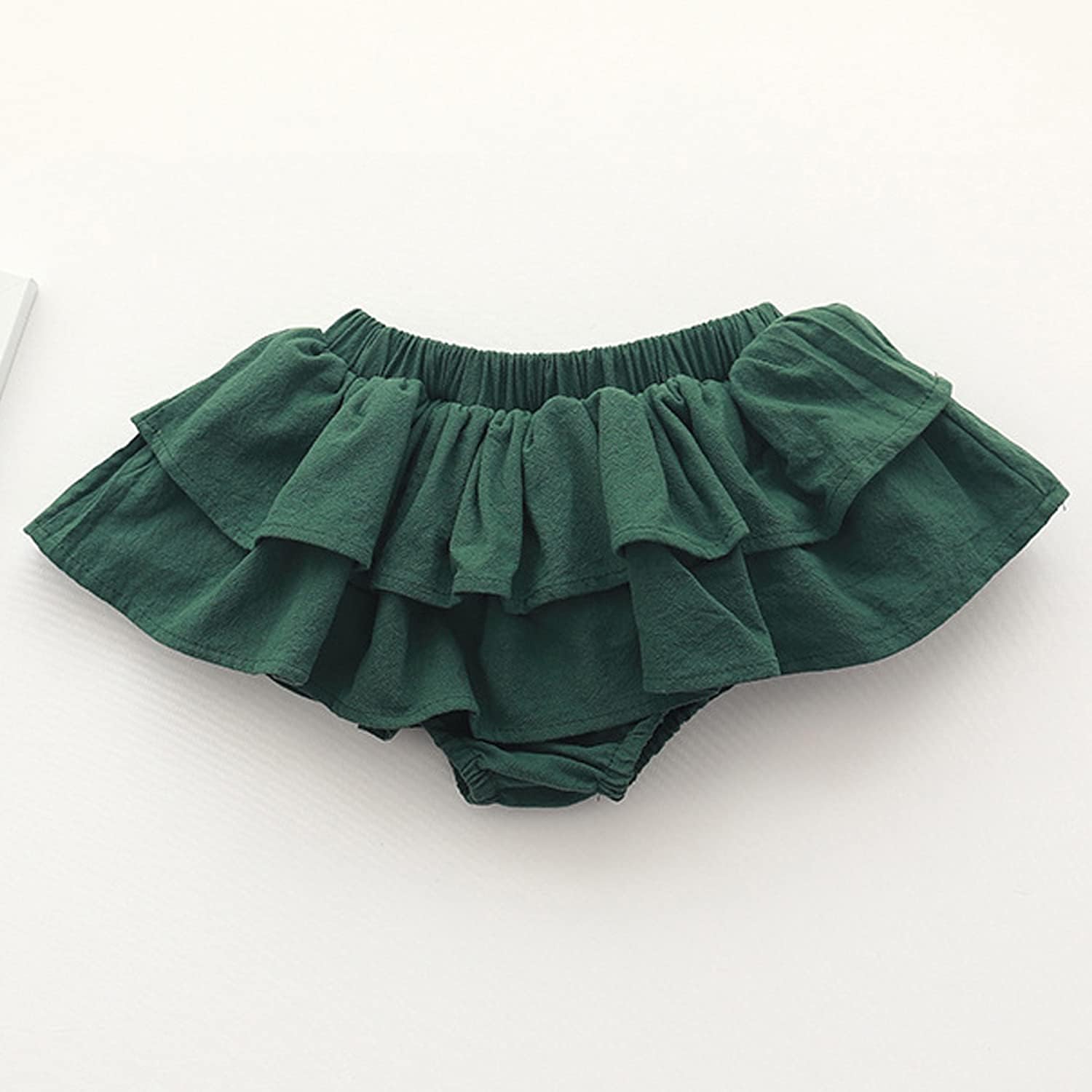 EISHOW Baby Girls Cotton Ruffle Shorts Bloomers
