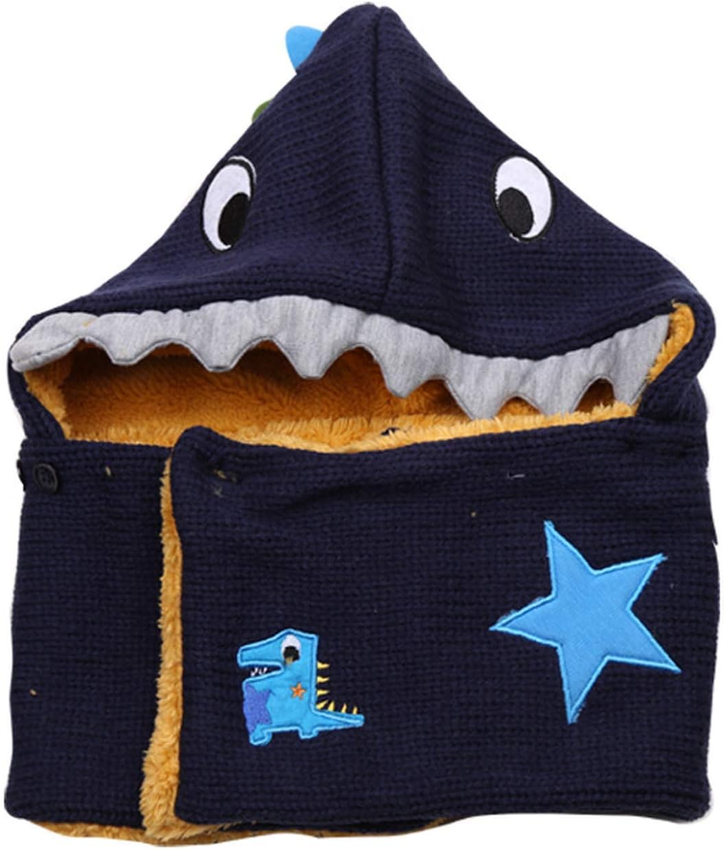 Dinokids Dinosaur Style Baby Girl Hat Cute Animal Beanie for Girls