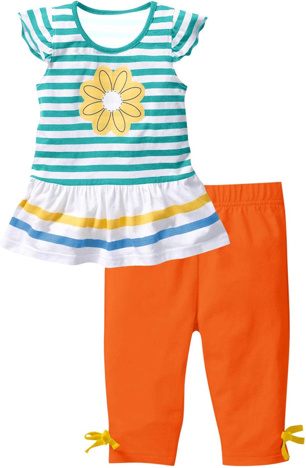 Cute Summer 2-Piece Outfits for Girls - Set 1-10