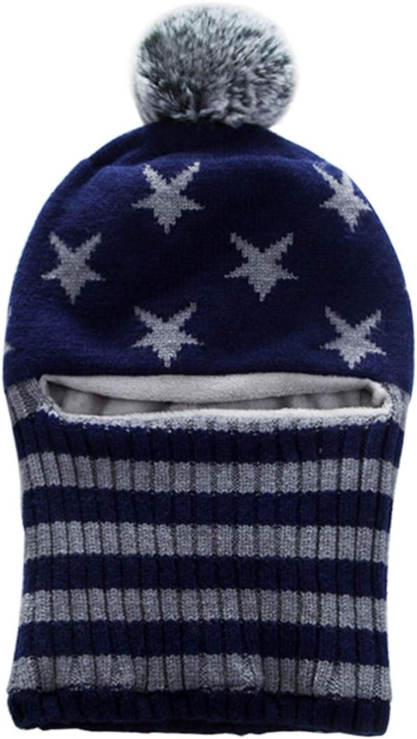 WxllzlifeKids Winter Knitted Hat for Boys and Girls