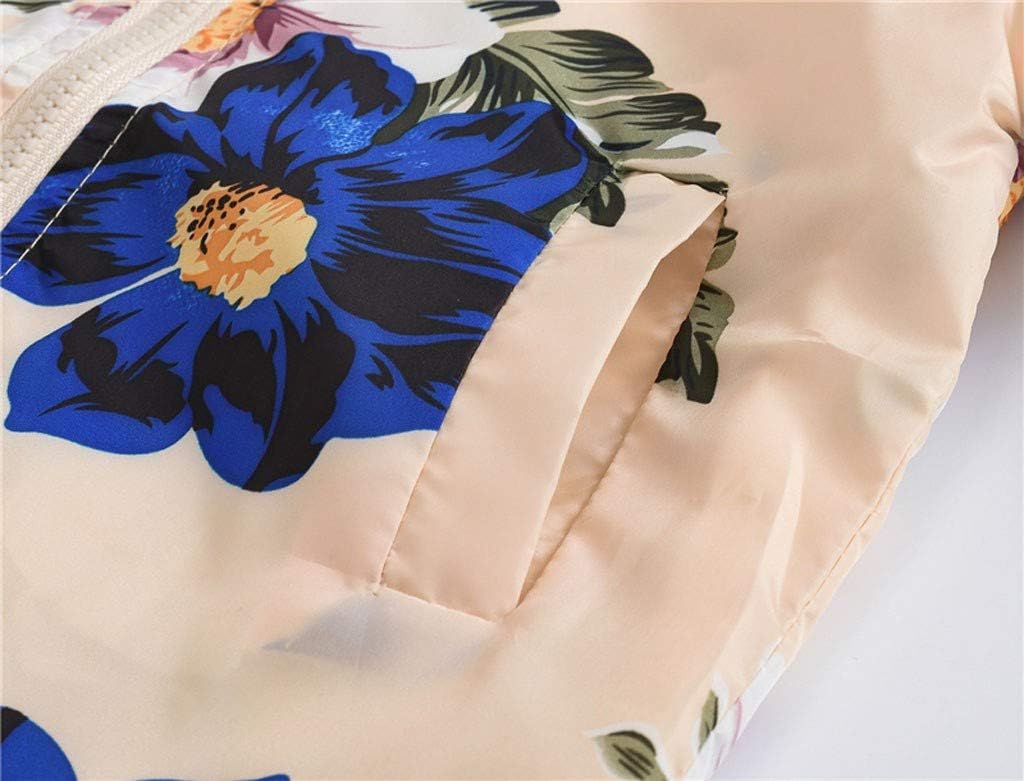 Cute Floral Hoodie Jacket for Girls - Winter Essentials